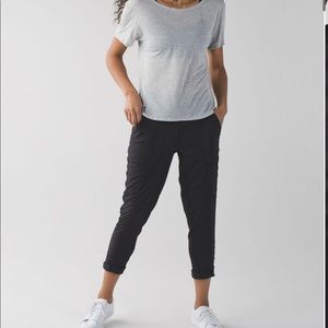 Lululemon Black Street to Studio Pant 2 Unlined Sz 4